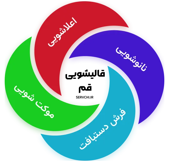 انواع خدمات در قالیشویی قم